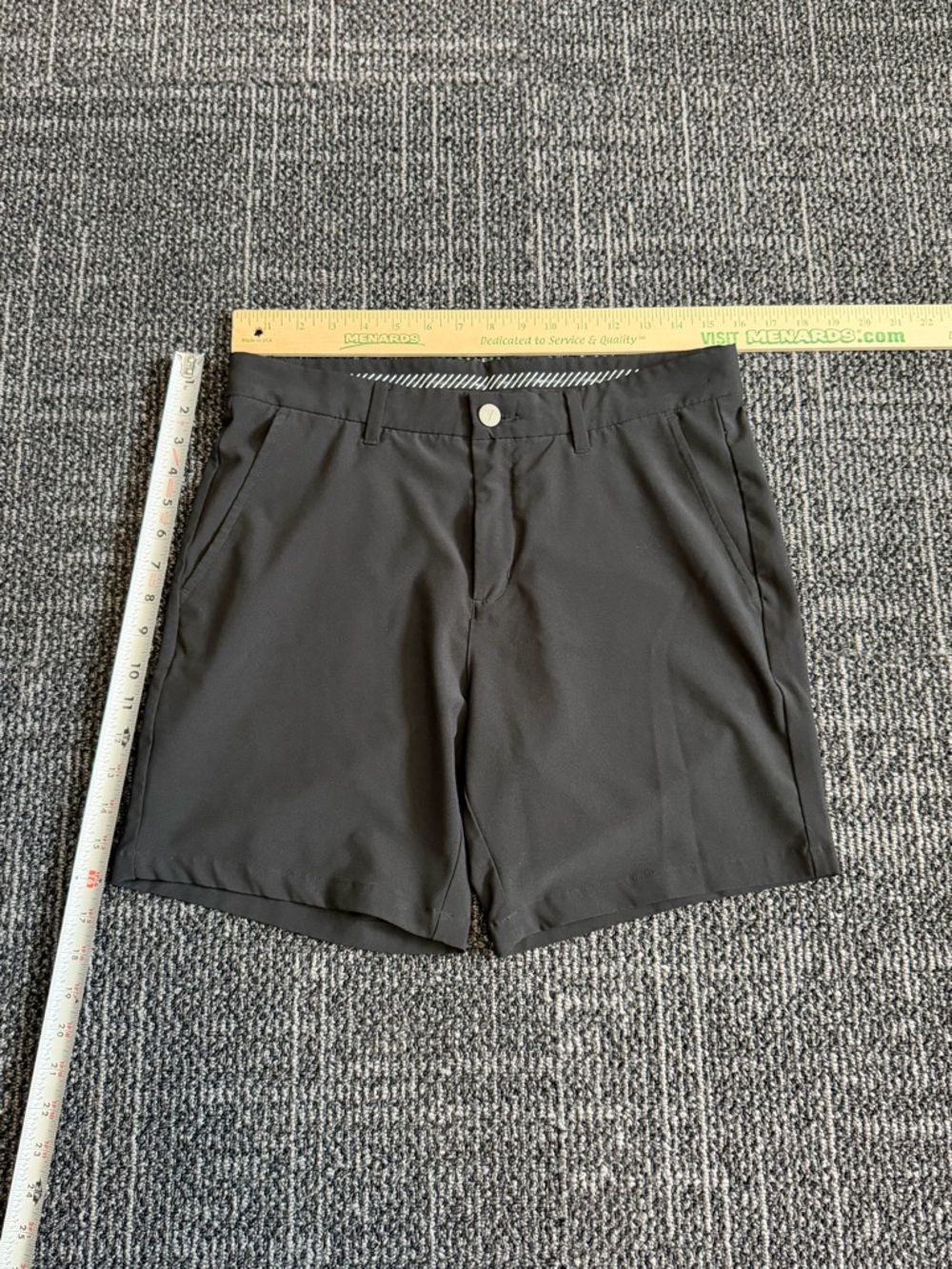Primo Golf Shorts Mens Chinos 32 Grey 4 Pocket